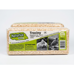 Naturlux TROCINY ODPILONE 15L (3,2kg) sosna, modrzew